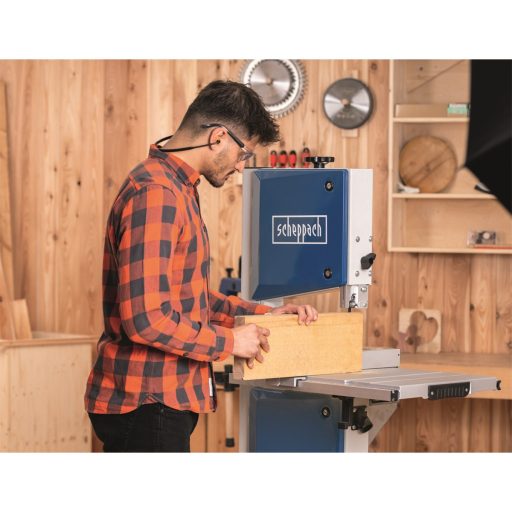 Scheppach HBS 400 szalagfűrész állvánnyal