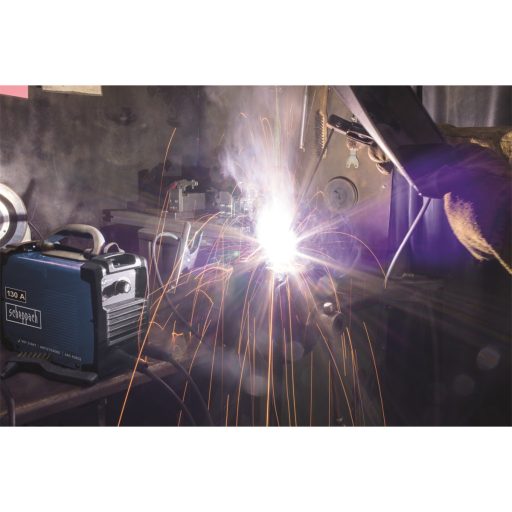 Scheppach WSE 1000 130 a -es inverteres hegesztőgép tartozékokkal