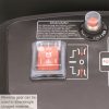 Scheppach GS 60 elektromos ágaprító 2800 W motorral, átlátszó gyűjtőedénnyel, hengeres
