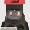 Scheppach GS 60 elektromos ágaprító 2800 W motorral, átlátszó gyűjtőedénnyel, hengeres