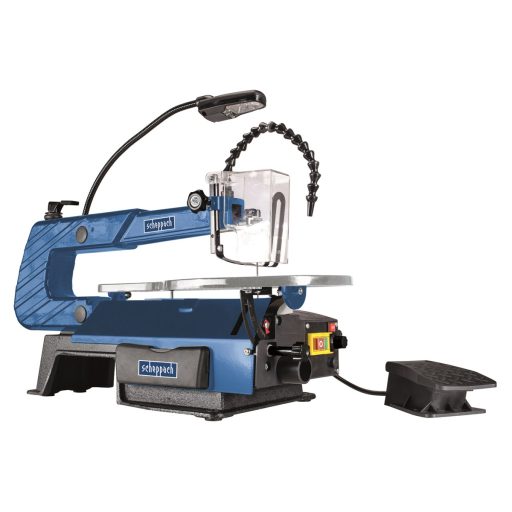 Scheppach DECO-XLS asztali dekopírfűrész pedálos vezérléssel