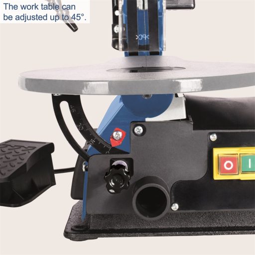 Scheppach DECO-XLS asztali dekopírfűrész pedálos vezérléssel