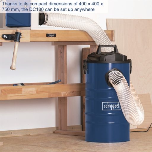 Scheppach DC 100 elszívó