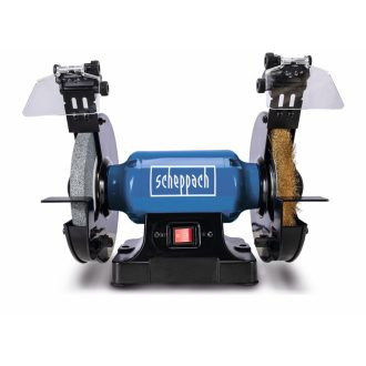 Scheppach SM 200 LB kéttárcsás csiszoló (tárcsa/kefe)