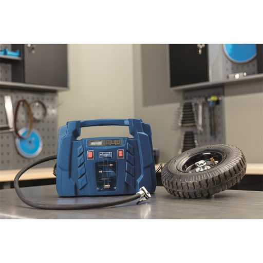Scheppach AIR FORCE 5 - olajmentes táskakompresszor, 8 bar 12/230 V 