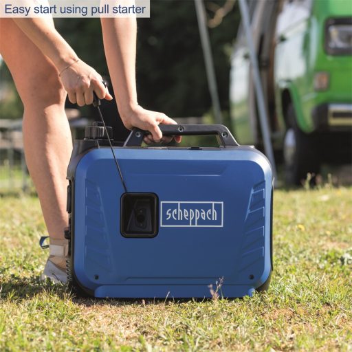 Scheppach SG 2500i inverteres generátor, áramfejlesztő, 2000 W