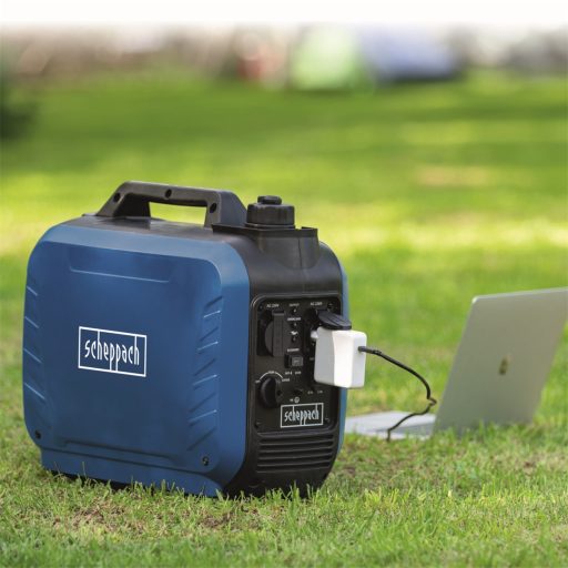 Scheppach SG 2500i inverteres generátor, áramfejlesztő, 2000 W