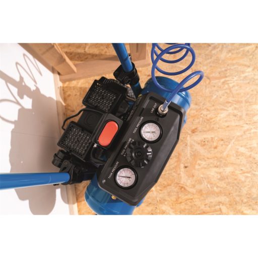 Scheppach HC 20 Si Twin Ultracsendes olajmentes kéthengeres kompresszor 20 literes