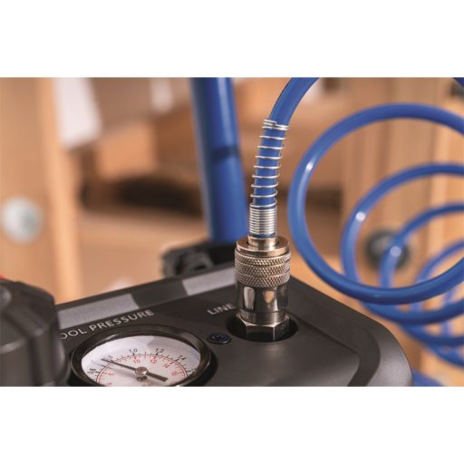 Scheppach HC 20 Si Twin Ultracsendes olajmentes kéthengeres kompresszor 20 literes