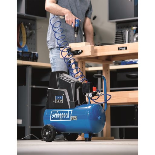 Scheppach HC 30 OX olajmentes kompresszor 24 l