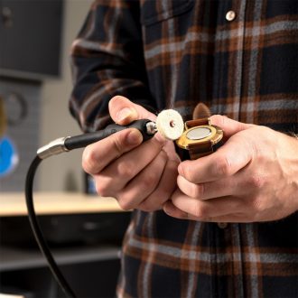   Scheppach HG 35 kéttárcsás csiszoló/polírozó Flexidrive rendszerrel