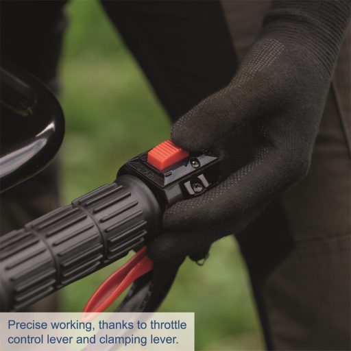 Scheppach EB 2000 benzinmotoros földfúró, 3 fúrószárral