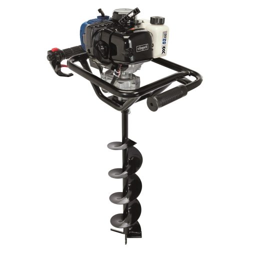 Scheppach EB 2000 benzinmotoros földfúró, 3 fúrószárral