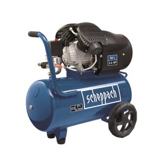   Scheppach HC 53 dc olajkenésű kéthengeres kompresszor 50 l