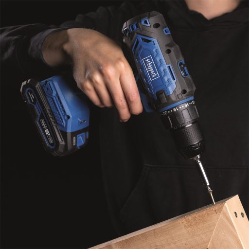 Scheppach C-DD45-X akkus 2-sebességes fúró/csavarozó, IXES 20 V (akku és töltő nélkül)