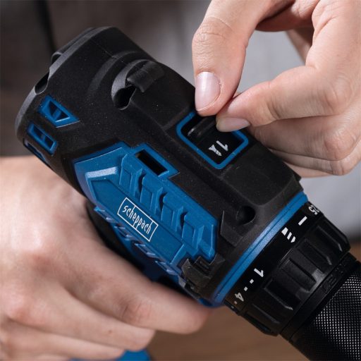 Scheppach BC-DD60-X akkus 2-sebességes fúró/csavarozó indukciós motorral IXES 20 V (akku és töltő nélkül)