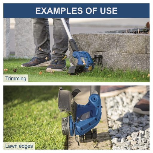 Scheppach C-LT300-X akkus szegélyvágó 2 az 1-ben IXES 20 V (akku és töltő nélkül)