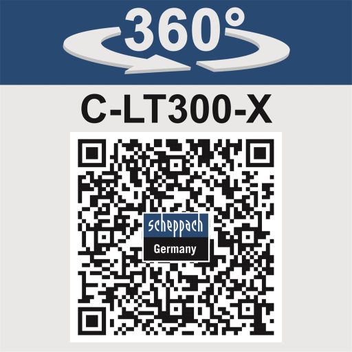 Scheppach C-LT300-X akkus szegélyvágó 2 az 1-ben IXES 20 V (akku és töltő nélkül)