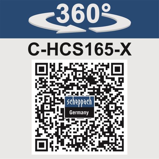 Scheppach C-HCS165-X akkus körfűrész, IXES 20 V (akku és töltő nélkül)