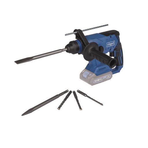 Scheppach BC-RHD230-X akkus fúró-/vésőkalapács indukciós motorral IXES 20 V (akku és töltő nélkül)