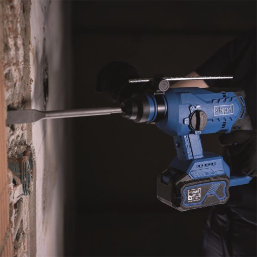 Scheppach BC-RHD230-X akkus fúró-/vésőkalapács indukciós motorral IXES 20 V (akku és töltő nélkül)