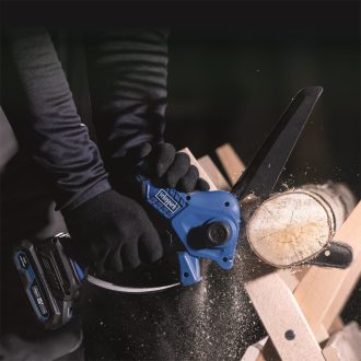   Scheppach BC-PS150-X akkus ágvágó láncfűrész indukciós motorral IXES 20 V (akku és töltő nélkül)