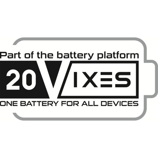 Scheppach BC-HT720-X akkus sövényvágó indukciós motorral 2x20V, IXES 20 V (akku és töltő nélkül)