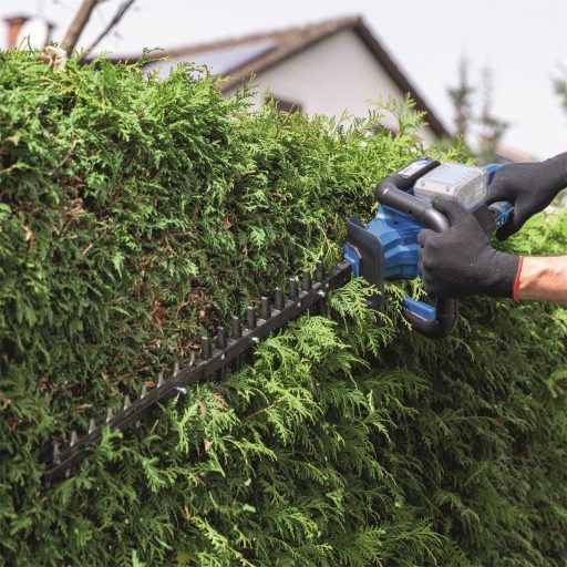 Scheppach BC-HT720-X akkus sövényvágó indukciós motorral 2x20V, IXES 20 V (akku és töltő nélkül)