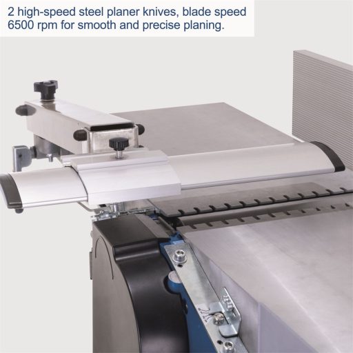 Scheppach HMS 1500 vastagoló gyalugép állvánnyal