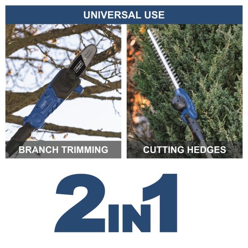 Scheppach C-PHTS410-X akkus multifunkciós kerti gép 2 az 1-ben IXES 20 V (akku és töltő nélkül)