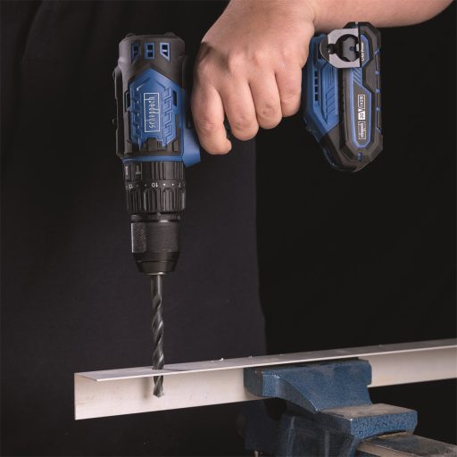 Scheppach BC-CD60-X akkus 2-sebességes ütvefúró / -csavarozó indukciós motorral IXES 20 V (akku és töltő nélkül)