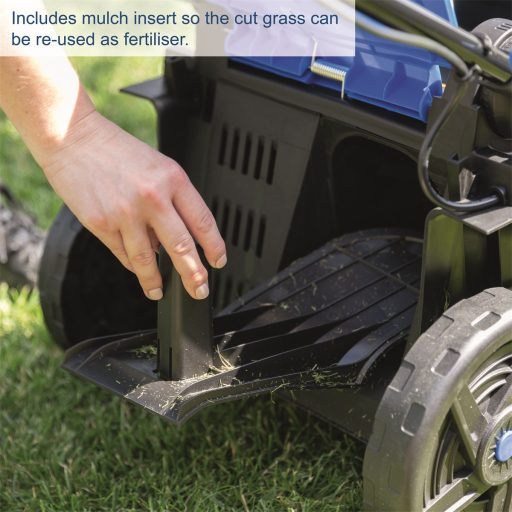 Scheppach BC-MP380-X-SET XL2 akkus fűnyíró indukciós motorral 4 az 1-ben 2x20V, IXES 20V (2 db akkuval és töltővel)