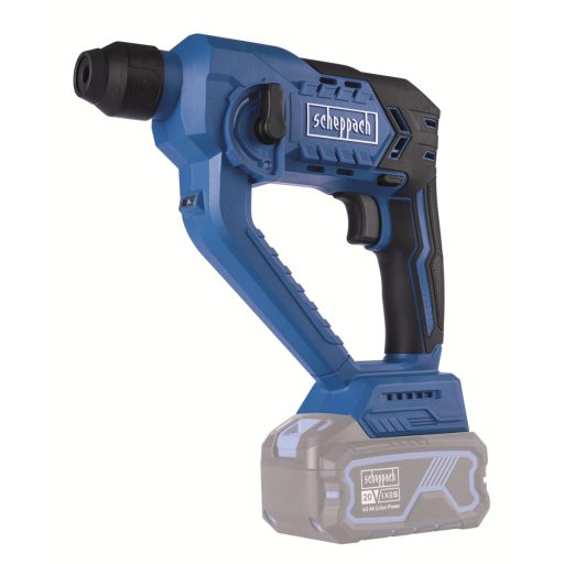 Scheppach C-RHD130-X - akkus SDS Plus 3 az 1-ben fúrókalapács ütőfunkcióval, kofferrel és tartozékokkal – IXES 20 V (akku és töltő nélkül)