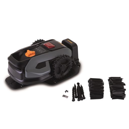 Riwall PRO RRM 500 APP - akkumulátoros robotfűnyíró 500 m2, Wi-Fi és Bluetooth vezérlési lehetőséggel