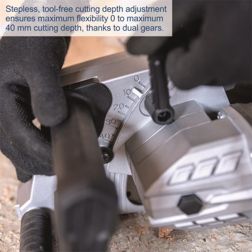 Scheppach MNF 2250 falhoronymaró gép 125 mm