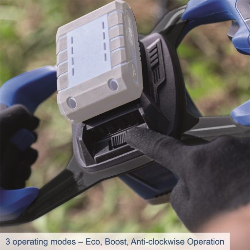 Scheppach BC-EB100-X akkus földfúró indukciós motorral, IXES 20 V (akku és töltő nélkül)