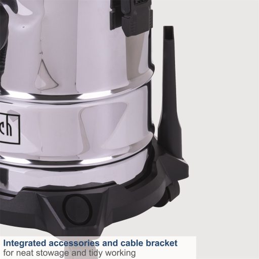 Scheppach VC 20 száraz/nedves porszívó 20 l