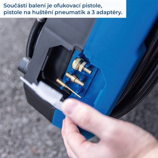 Scheppach Air Force 7 olajmentes táskakompresszor