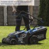 Scheppach BC-MP320-X-SET L akkus fűnyíró indukciós motorral 3 az 1-ben IXES 20 V (akkuval és töltővel)