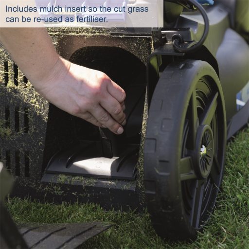 Scheppach BC-MP320-X-SET L akkus fűnyíró indukciós motorral 3 az 1-ben IXES 20 V (akkuval és töltővel)