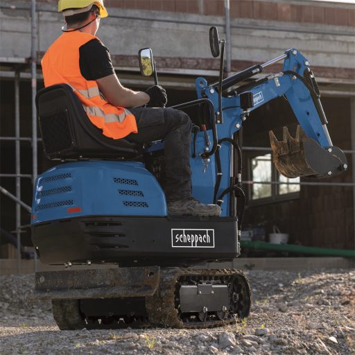 Scheppach EXC 815 mini forgó kotrógép