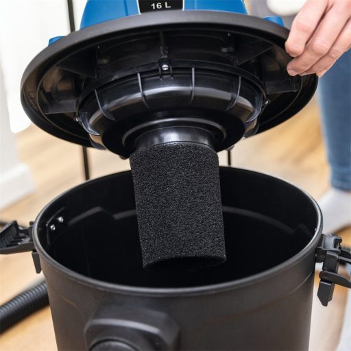 Scheppach VC 16 száraz/nedves porszívó, 16 l