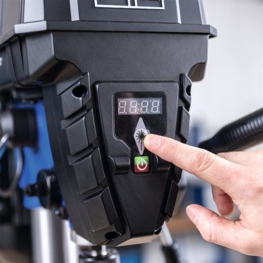 Scheppach TBM 300 Vario oszlopos fúrógép keresztlézerrel és LED-világítással