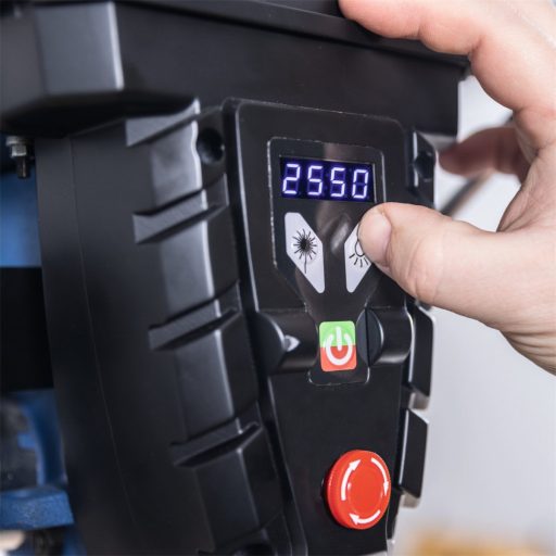 Scheppach TBM 300 Vario oszlopos fúrógép keresztlézerrel és LED-világítással