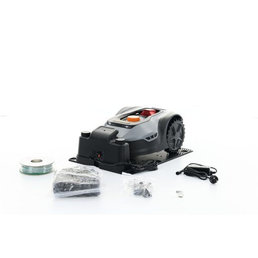 Riwall PRO RRM 650 APP - akkumulátoros robotfűnyíró 600 m2, WiFi és Bluetooth vezérlési lehetőséggel 