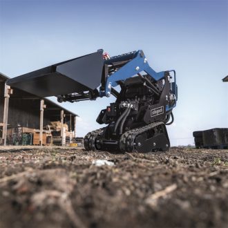   Scheppach MKL 730 hernyótalpas csúszókormányzású rakodógép