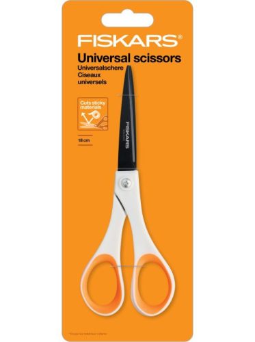 Fiskars Tapadásmentes, titánium bevonatos olló 17cm (1004720)