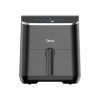 MIDEA MAD55005APKH Air Fryer, forrólevegős fritőz, 4.6 l kosár, 5.7 l üst, 1500 W, 60 p időzítő, 200 °C hőmérséklet, lecsatolható sütőkosár