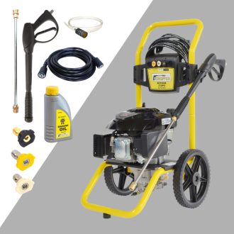   Waspper W3100VA benzines magasnyomású mosó 3,21 kW / 213 bar / 8,7 l/perc