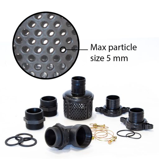 Waspper WP20-B benzines vízszivattyú 2” – 21000 l/óra, 40 m emelőmagasság, 7 m szívómélység